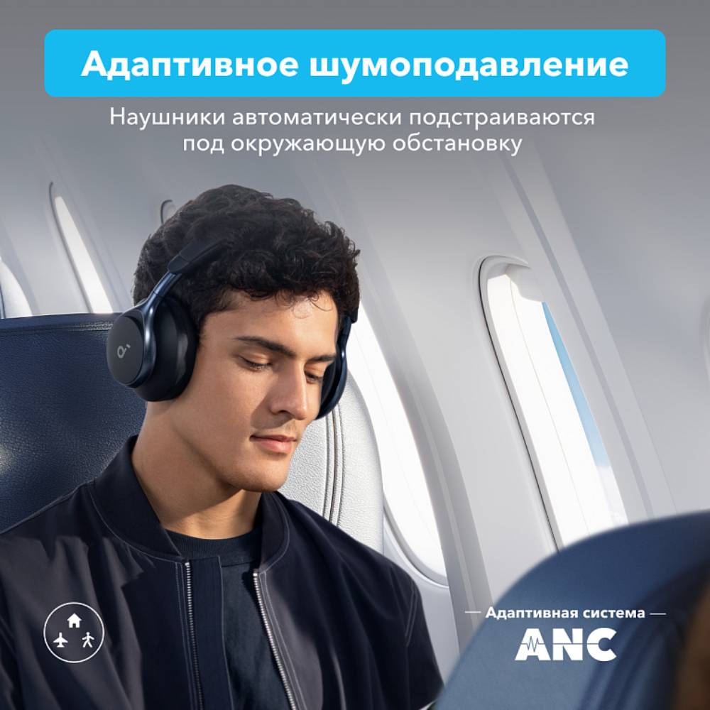 Беспроводные наушники с микрофоном Anker