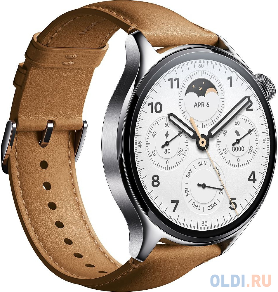 Смарт-часы Xiaomi Watch S1 Pro GL Silver (BHR6417GL)
