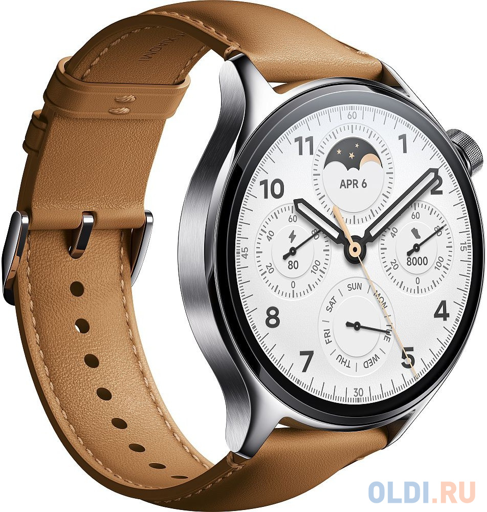 Смарт-часы Xiaomi Watch S1 Pro GL Silver (BHR6417GL) в Москвe