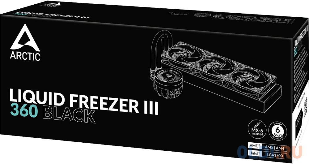 Жидкостная система охлаждения Arctic Cooling Arctic Liquid Freezer III-360  Multi Compatible All-In-One CPU Water Cooler  (ACFRE00136A)