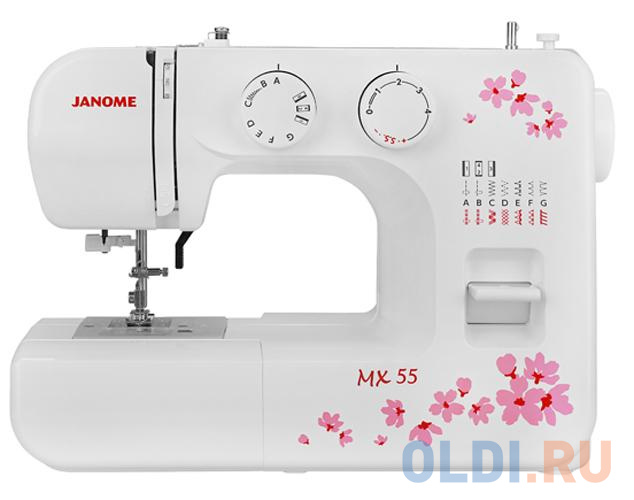 Швейная машина Janome MX 55 белый