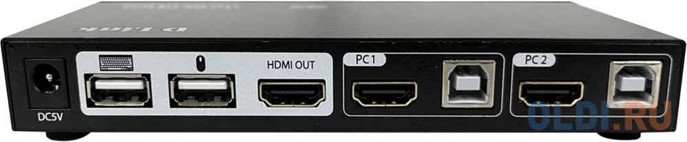 2-port KVM Switch with HDMI and USB ports.Control 2 computers from a single keyboard, monitor, mouse, Supports video resolutions up to 4096 x 2160, Sw