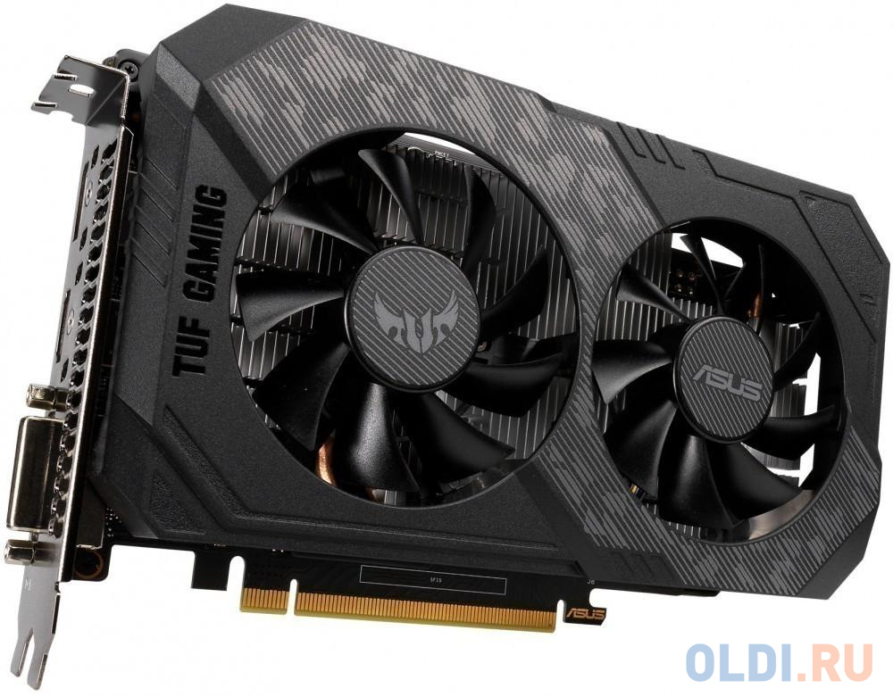 Видеокарта ASUS GeForce GTX 1650 TUF Gaming OC Edition 4096Mb