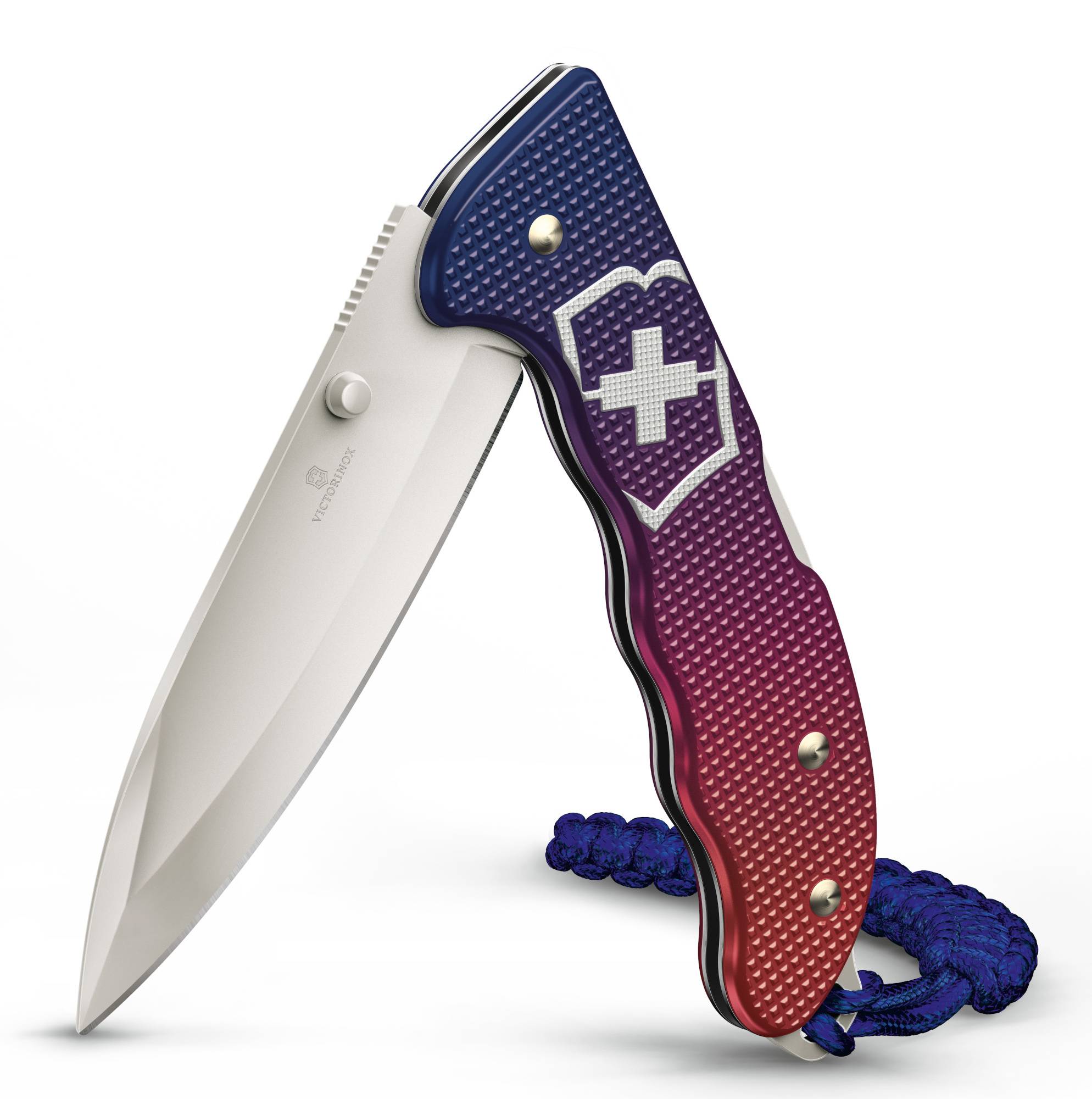 Нож Victorinox Evoke Alox синий/красный (0.9415.d221)