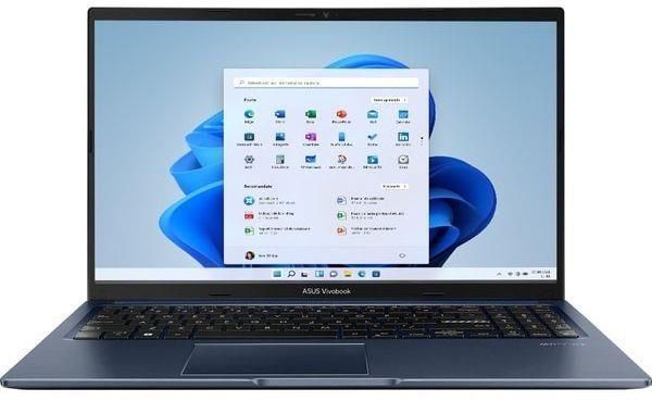 Ноутбук ASUS VivoBook 15 R1504ZA-BQ659W 15.6" 1920x1080, Intel Core i3 1215U 1.2 ГГц, 8Gb RAM, 256Gb SSD, W11, темно-синий (90NB1021-M00Z80)