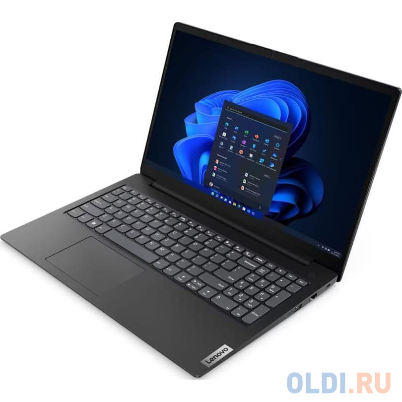 Ноутбук 15.6" TN FHD Lenovo V15 G4 AMN black (AMD Ryzen 5 7520U/8Gb/256Gb SSD/VGA int/noOS) ((82YU000GPS))