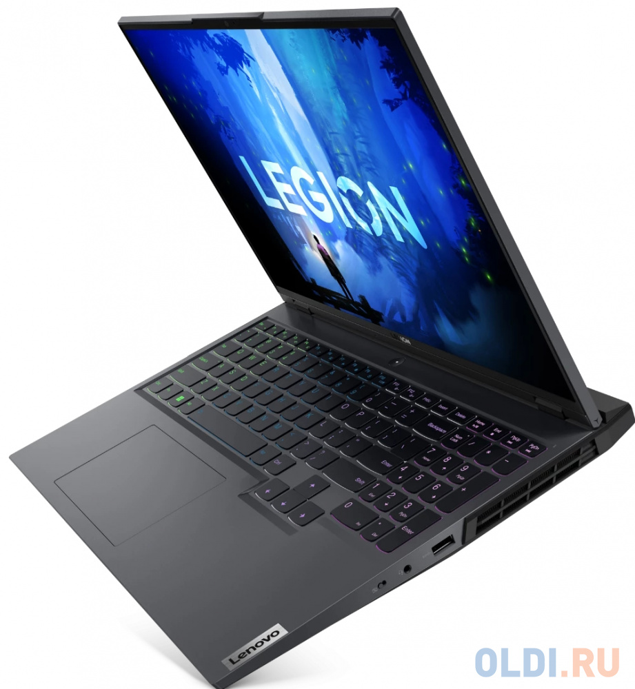 Ноутбук Lenovo Legion 5 Pro 16ARH7H 16" 2560x1600 AMD Ryzen 9-6900HX SSD 1024 Gb 32Gb WiFi (802.11 b/g/n/ac/ax) Bluetooth 5.1 NVIDIA GeForce RTX в Москвe