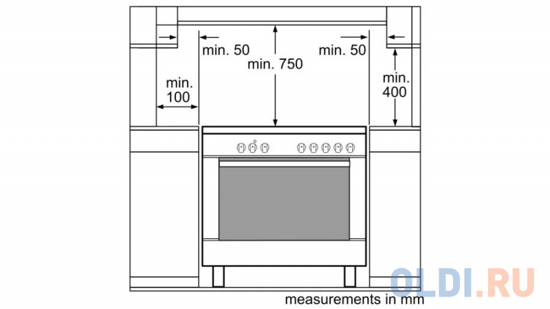 Отдельностоящая электрическая плита с духовкой BOSCH HCB738357M Series 8, 846-880 x 898 x 600, 5 зон готовки 2.2 кВт, 112 л, 8 режимов гриль