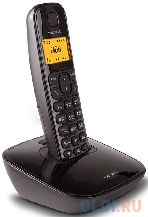 Радиотелефон DECT Texet TX-D6705A черный