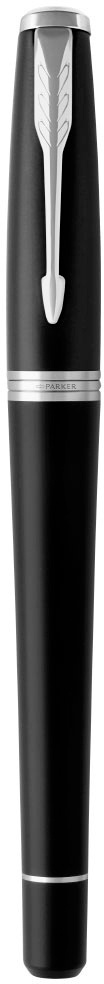 Ручка перьевая Parker Urban Core F309 Muted Black CT F, латунь лакированная, колпачок, подарочная упаковка (CW1931592)