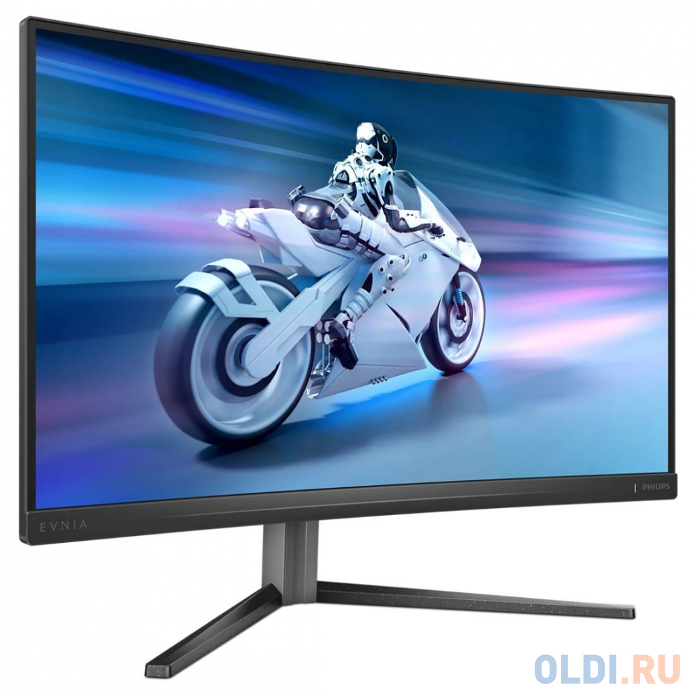 Монитор LCD 27'' 16:9 1920х1080(FHD) VA, Curved, nonGLARE, 280 Hz, 300 cd/m2, H178°/V178°, 3000:1, 80M:1, 16.7M, 1ms, 2xHDMI, DP, Height adj