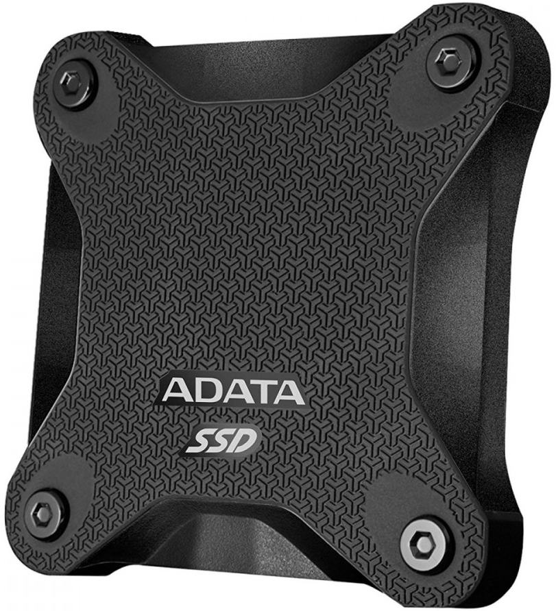Внешний твердотельный накопитель (SSD) ADATA 240Gb SD600Q, 1.8", USB 3.1, черный (ASD600Q-240GU31-CBK)