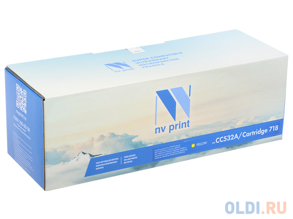 Картридж NV-Print CC532A CC532A CC532A 2800стр Желтый