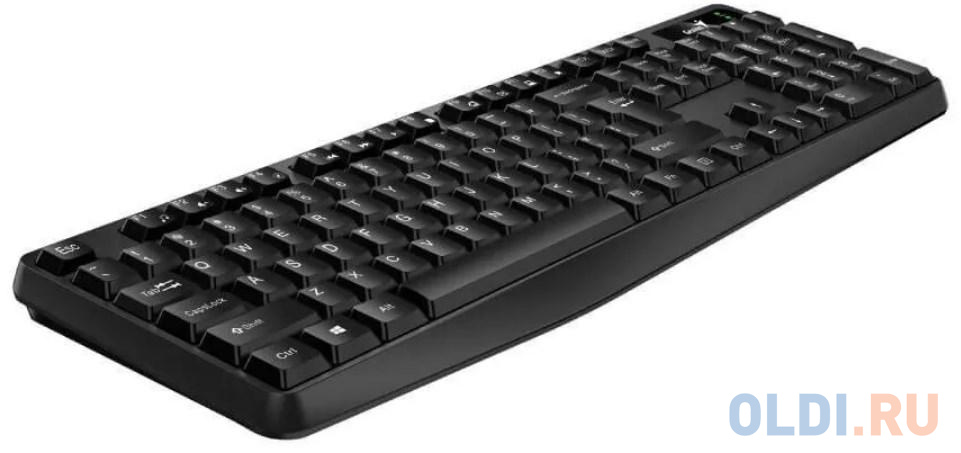 Клавиатура проводная узкая Genius Smart KB-117, USB, 104 клавиши, защита от проливаний, регулировка наклона, размеры: 441.7x137.2x26.9 мм, вес: 488г.