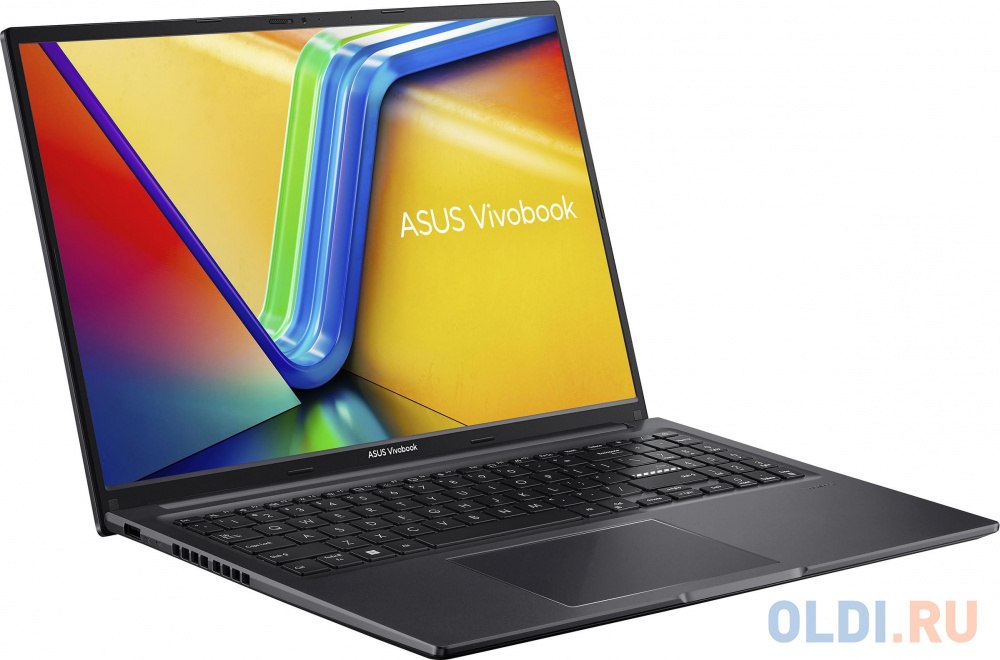 Ноутбук Asus VivoBook 16 X1605VA-MB874 Core i5 13500H 16Gb SSD512Gb Intel Iris Xe graphics 16" IPS WUXGA (1920x1200) noOS black WiFi BT Cam (90NB