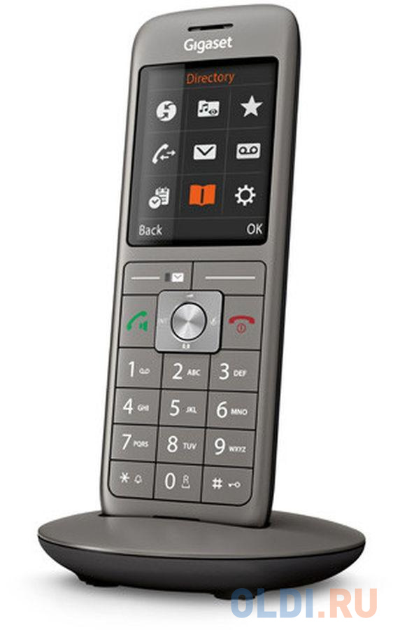 Трубка доп. Dect Gigaset CL660HX HSB RUS черный для CL660HX в Москвe