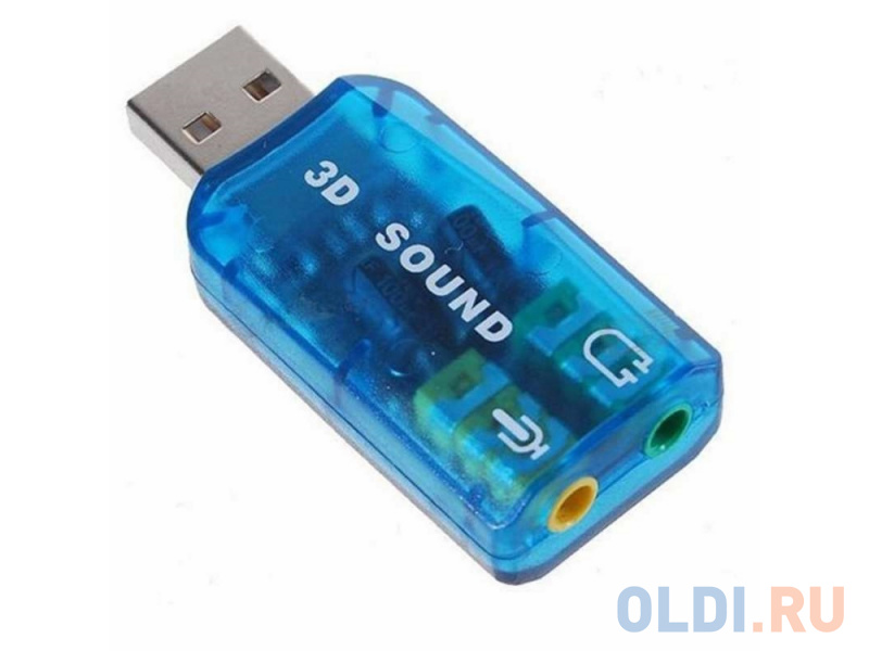 Звуковая карта внешняя USB C-media CMi108 ASIA USB 6C V  Retail