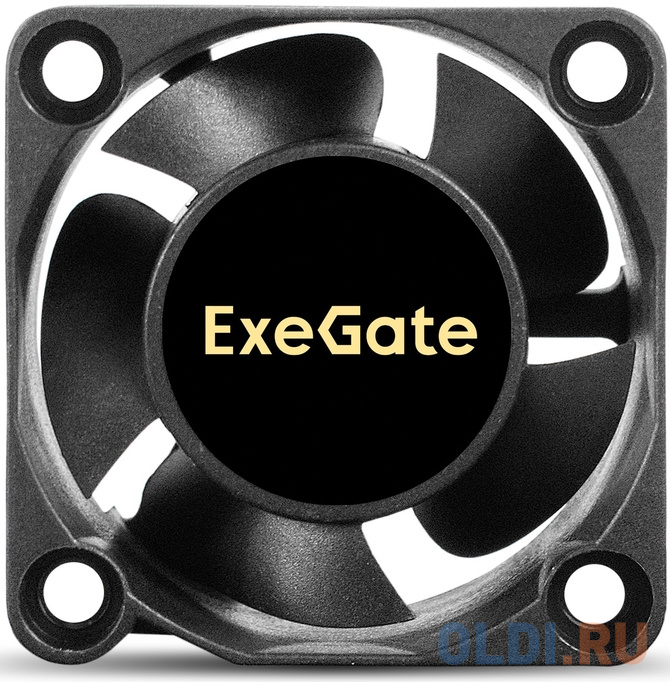 Вентилятор 12В DC ExeGate EX04020S2P (40x40x20 мм, Sleeve bearing (подшипник скольжения), 2pin (разъем 2.54), 6500RPM, 28dBA)