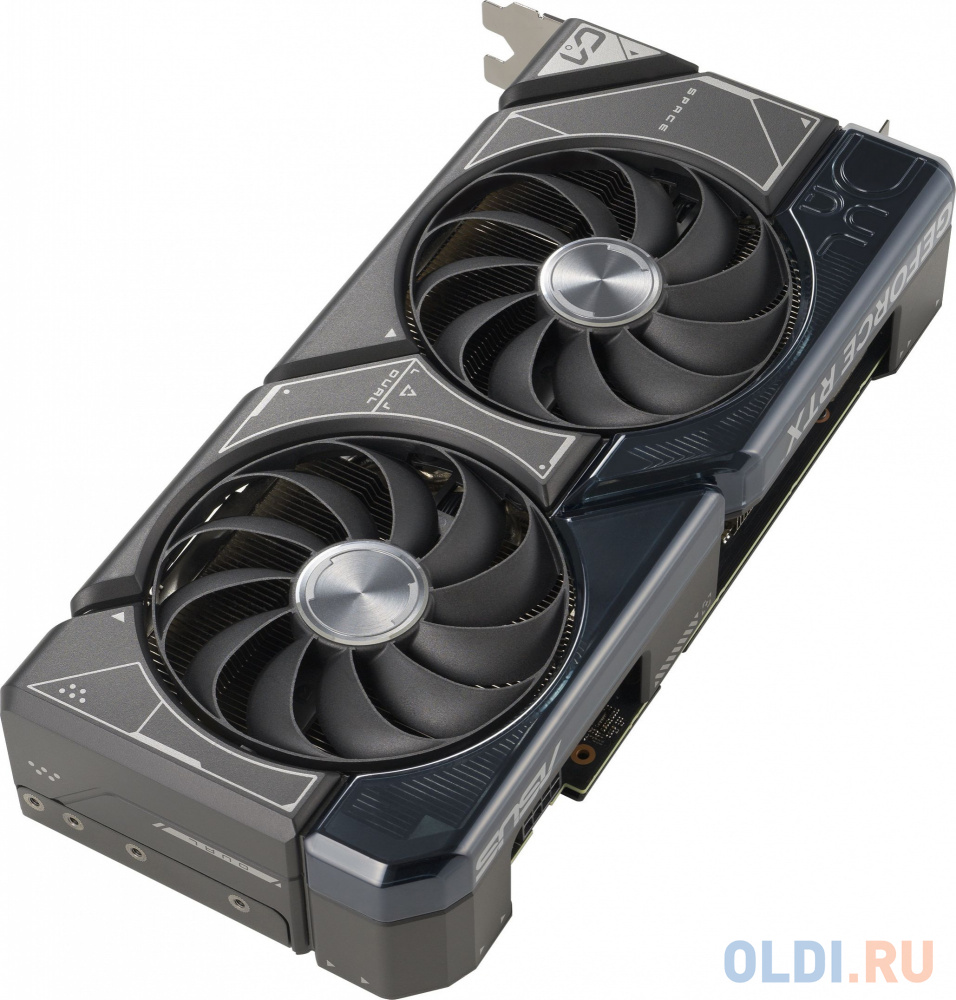 Видеокарта Asus PCI-E 4.0 DUAL-RTX4070S-O12G NVIDIA GeForce RTX 4070 Super 12Gb 192bit GDDR6X 2520/21000 HDMIx1 DPx3 HDCP Ret