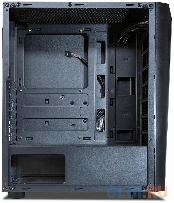 Корпус ATX Eurocase B27 Без БП чёрный в Москвe