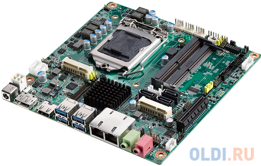 AIMB-285G2-00A2E Advantech Mini-ITX, Supports Intel® 7th &amp;amp; 6th Gen Core™ i processor (LGA1151) with Intel H110, with DP/HDMI/VGA, 2 COM, Dual