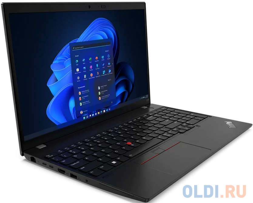 Ноутбук Lenovo ThinkPad L15 G3 Core i5 1235U 8Gb SSD256Gb Intel UHD Graphics 15.6" IPS FHD (1920x1080) Windows 11 Professional 64 black WiFi BT C