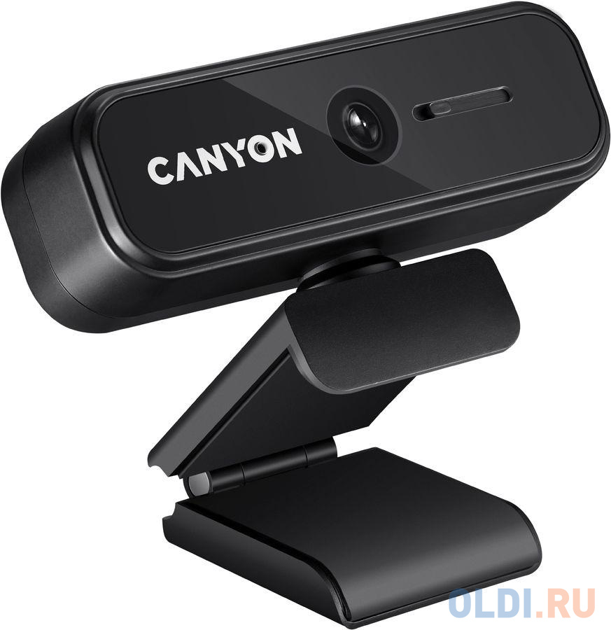 CANYON C2N 1080P full HD 2.0Mega fixed focus webcam with USB2.0 connector, 360 degree rotary view scope, built in MIC, Resolution 1920*1080, viewing a в Москвe