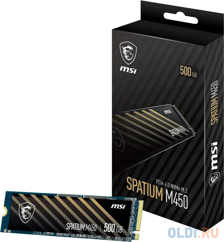 500GB PCIe 4.0 NVMe M.2 SPATIUM M450