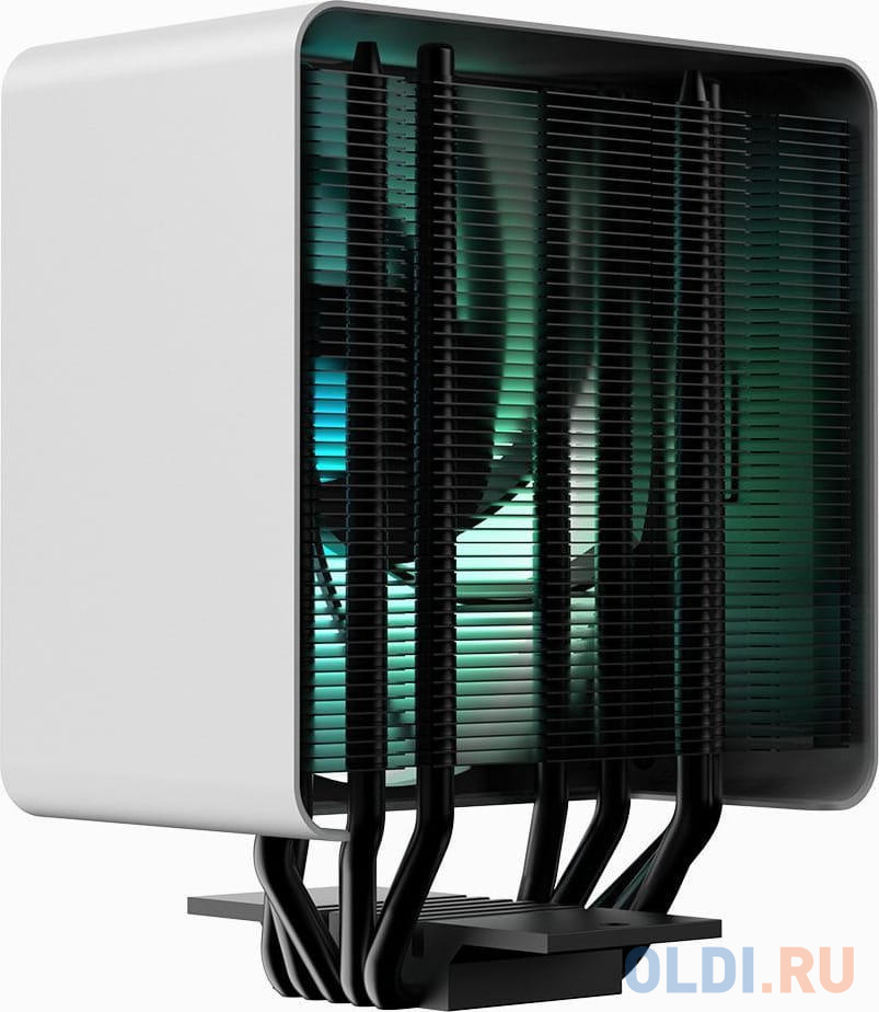 Cooler AeroCool APNX AP1-V ARGB WH 245W / White / LGA 1700/1200/115X/AM4/AM5 / Heat pipe 6mm x5