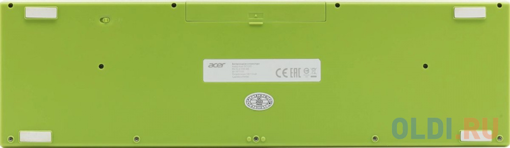 Клавиатура+мышь Acer OCC205 Wireless Green