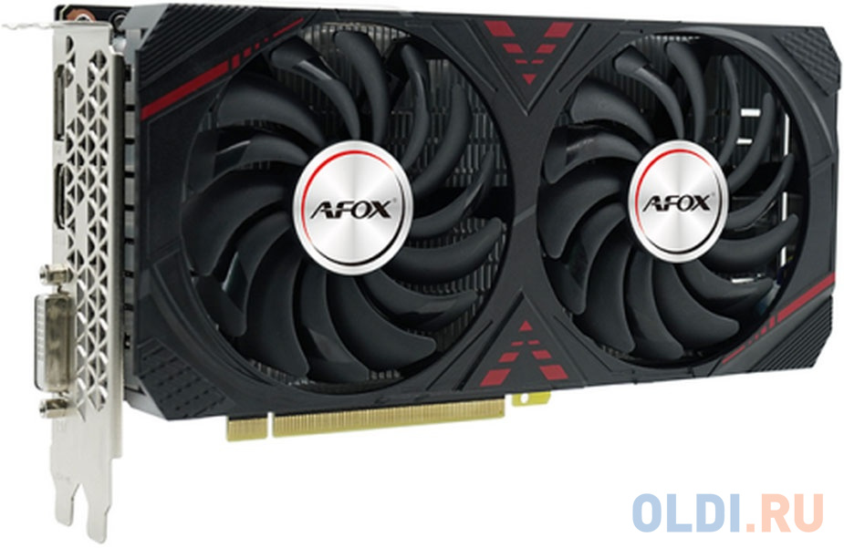 Видеокарта Afox RTX3050 8GB GAMING GDDR6 128-bit 3xDP HDMI ATX Dual Fan RTL