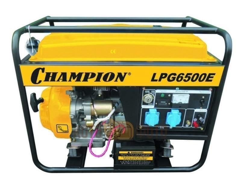 Электрогенератор бензиновый Champion LPG6500E в Москвe