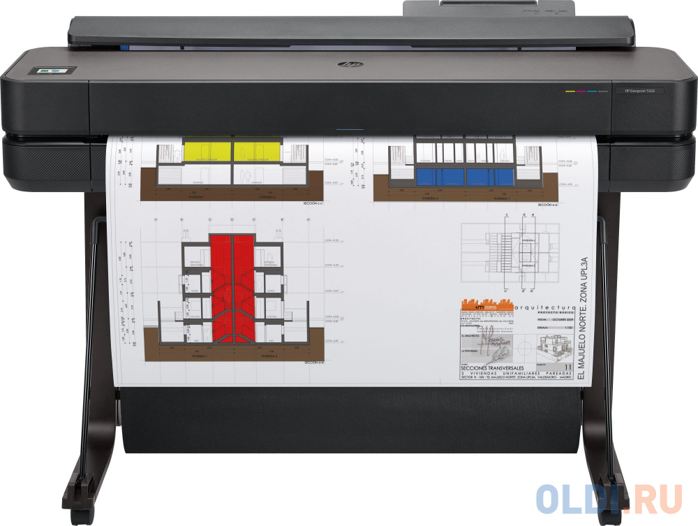 Плоттер HP Designjet T650 (5HB10A) A0/36" в Москвe