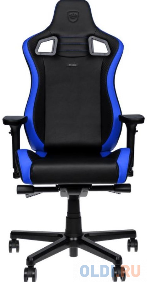 Игровое Кресло Noblechairs EPIC  Compact (NBL-ECC-PU-BLU) Hybrid Leather / black/blue