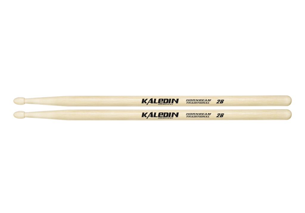 Барабанные палочки Kaledin Drumsticks 7KLHB2B 2B граб деревянный наконечник