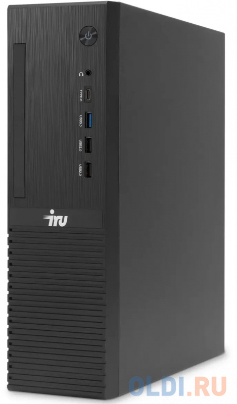 ПК IRU 310SC SFF PG G6405 (4.1) 8Gb SSD256Gb UHDG 610 Windows 11 Professional GbitEth 200W черный (1969038)