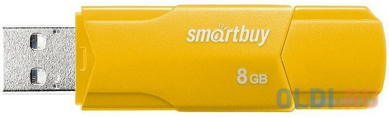 Smartbuy USB Drive 8GB CLUE Yellow (SB8GBCLU-Y)