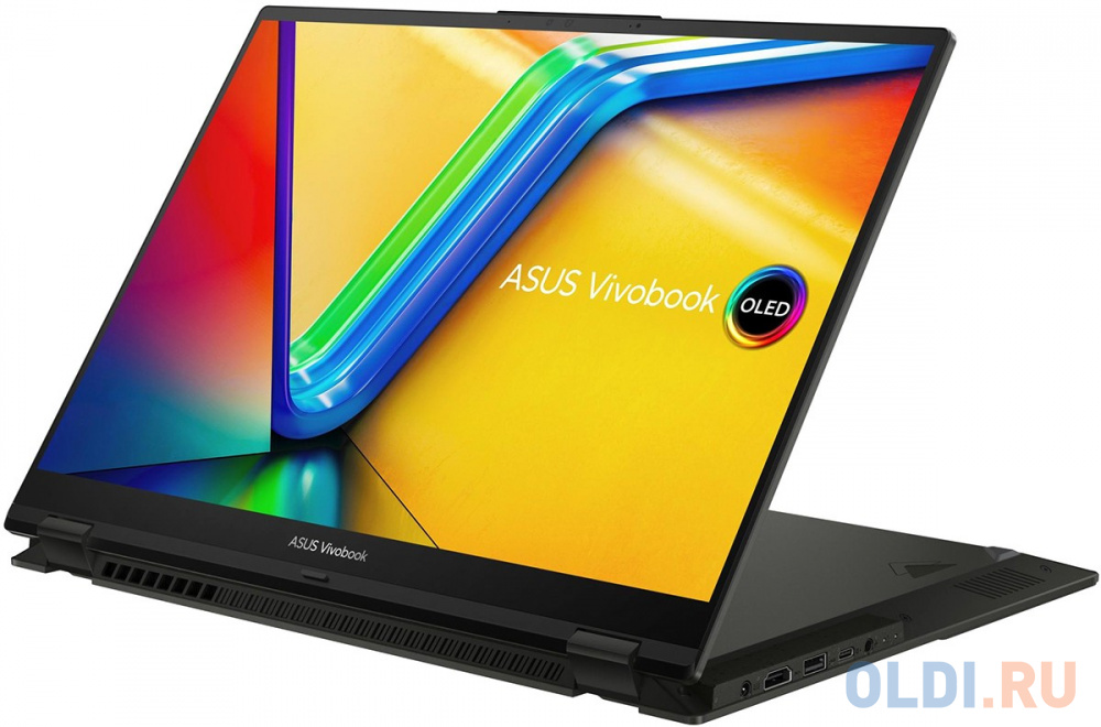 Ноутбук Asus Vivobook S 16 Flip TP3604VA-MC189 Core i5 13500H 16Gb SSD512Gb Intel Iris Xe graphics 16" IPS Touch WUXGA (1920x1200) noOS black WiF