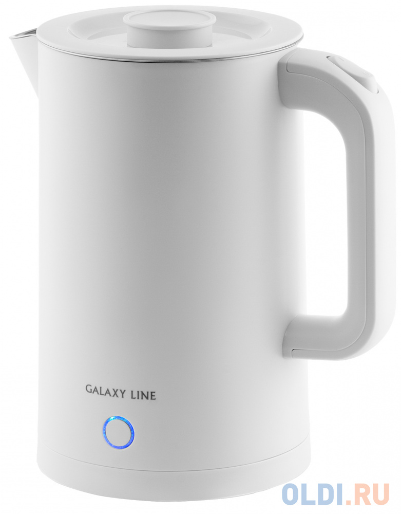 Чайник электрический GALAXY LINE GL 0362, 2200Вт, белый в Москвe