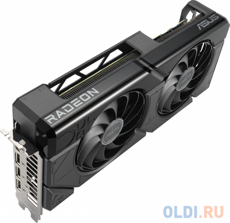 Видеокарта Asus PCI-E 4.0 DUAL-RX7800XT-O16G AMD Radeon RX 7800XT 16Gb 256bit GDDR6 2226/18000 HDMIx1 DPx3 HDCP Ret