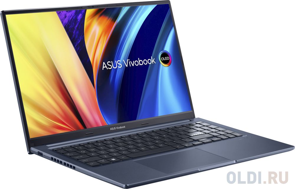 Ноутбук ASUS Vivobook 15X OLED X1503ZA-L1492 Intel Core i7-12700H/8Gb/SSD512Gb/15.6&quot;/OLED HDR 600nit/FHD/noOS/quiet blue (90NB0WY1-M00P80) в Москвe