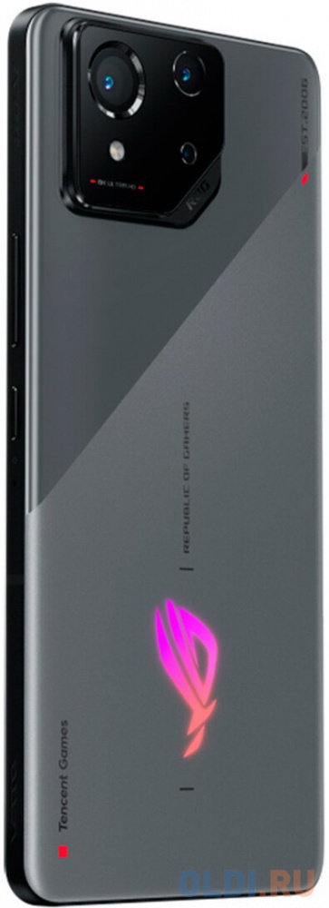 Смартфон Asus AI2401_A ROG Phone 8 256Gb 12Gb серый моноблок 3G 4G 2Sim 6.78" 1080x2400 Android 14 50Mpix 802.11 a/b/g/n/ac/ax/be NFC GPS GSM900/ в Москвe