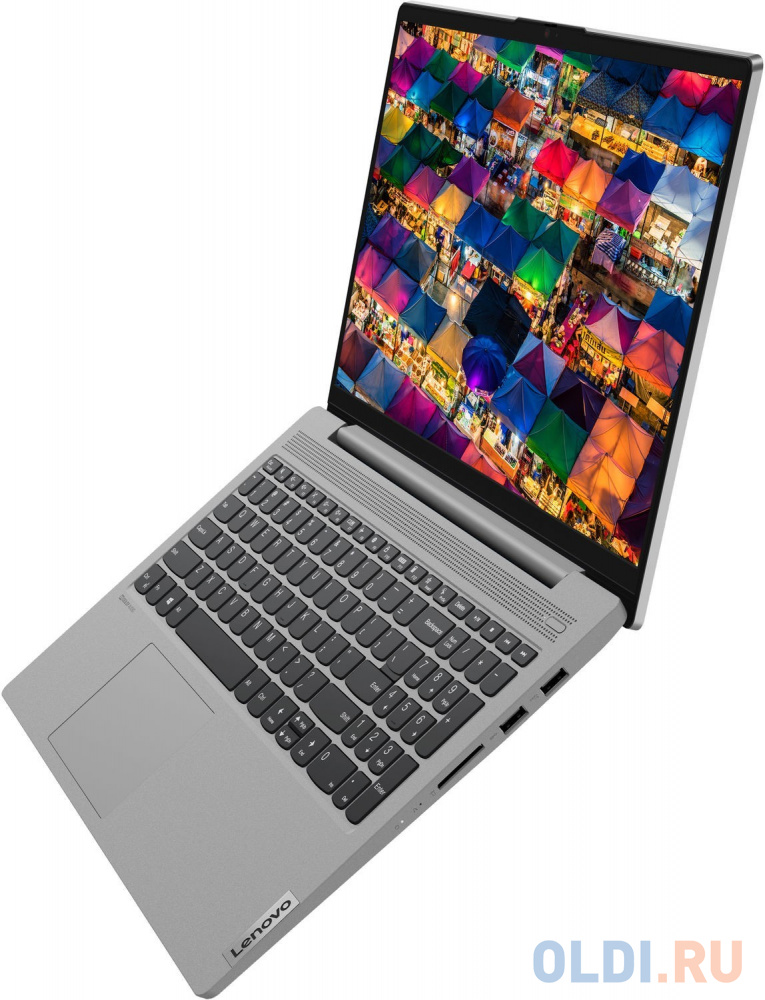 Ноутбук Lenovo IP5 15ALC05 Ryzen 5 5500U/8Gb/SSD512Gb/15.6&quot;/IPS/FHD/noOS/grey (82LN00HMPB)