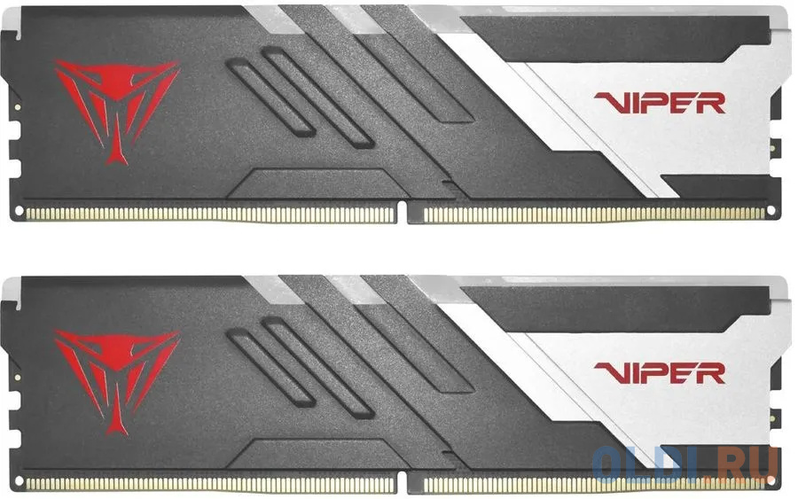 Память DDR 5 DIMM 64Gb (32Gbx2) 5200Mhz, PATRIOT Viper Venom RGB (PVVR564G520C40K) (retail)