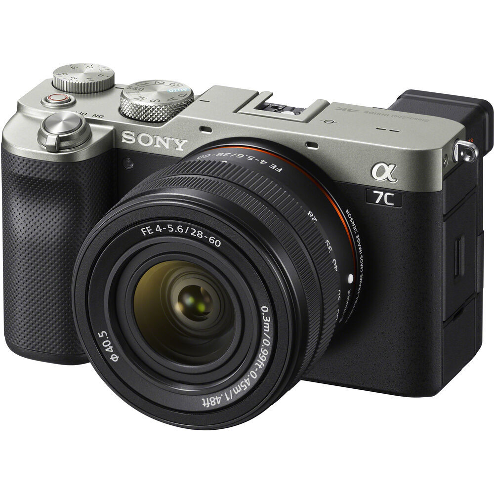 Цифровой фотоаппарат Sony Alpha A7C kit FE 28-60/4,0-5.6 OSS серебро в Москвe