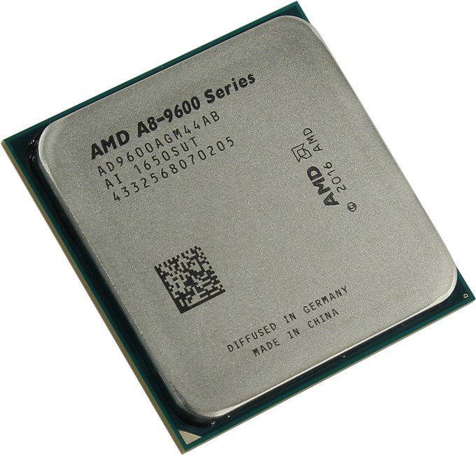 Процессор AMD A8-9600 Bristol Ridge, 4C/4T, 3100MHz TDP-65 Вт SocketAM4 tray (OEM) (обращаем внимание, что данный процессор совместим только с чипсетами 3xx серии) (AD9600AGM44AB/AD9600AGAB)