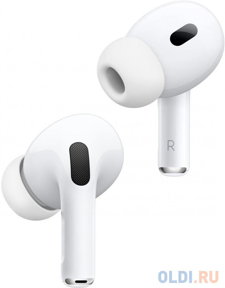 Гарнитура внутриканальные Apple AirPods Pro 2 A2698 A2699 A2700 белый беспроводные bluetooth в ушной раковине (MQD83ZE/A) в Москвe