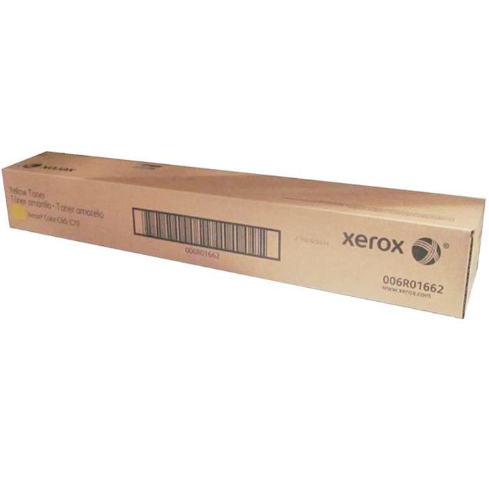 Картридж лазерный Xerox 006R01662, желтый, 34000 страниц, оригинальный для Xerox Color C60 / C70