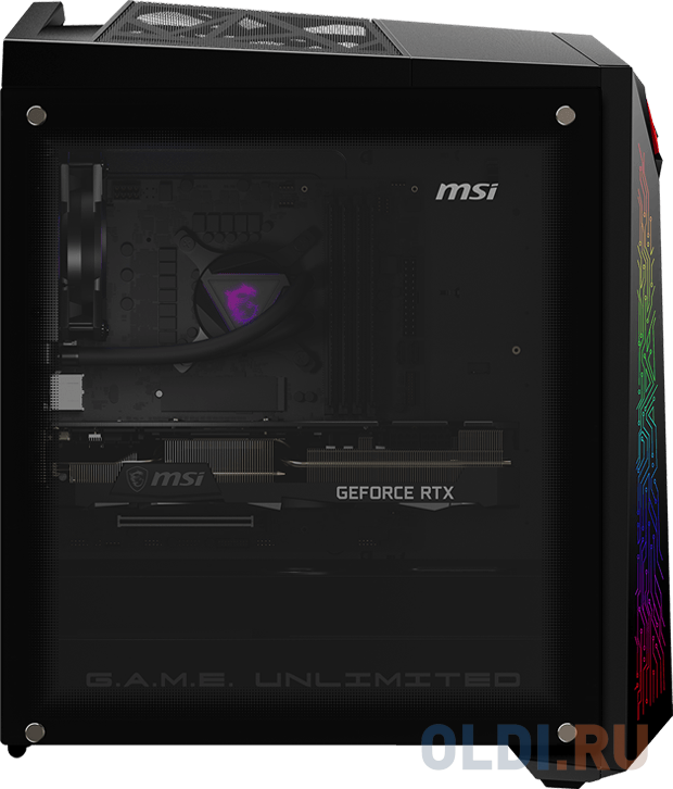 MEG Infinite X MS-B916,MSI,ID1/Black-Black-Black,Z590,RTX 3070 LHR VENTUS 2X,8G,Intel Core i7-11700KF,3.6GHz,750W,Liquid cooling,M.2 PCIE 1TB*1,32GB(3