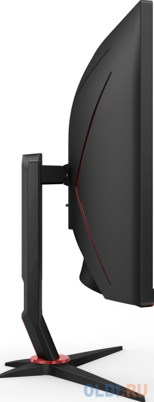 МОНИТОР 34" AOC CU34G2XP Black-Red (VA, изогнутый, 3440x1440, 180Hz, 1 ms, 178°/178°, 300 cd/m, 80M:1, +2xHDMI 2.0, DP) в Москвe